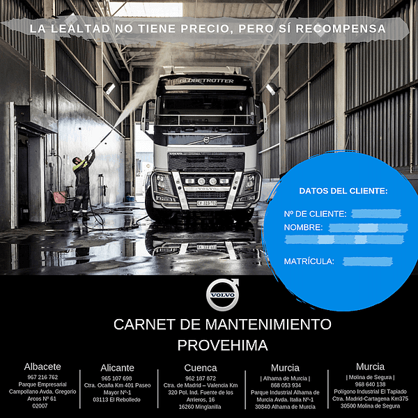 Consigue tu Carnet de Mantenimiento Provehima 